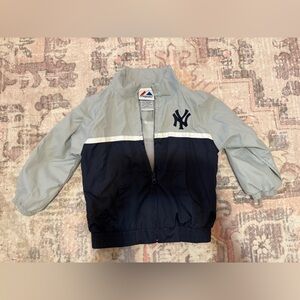 **zip up jacket and matching pants** Majestic Gray and Black Puffer Jacket